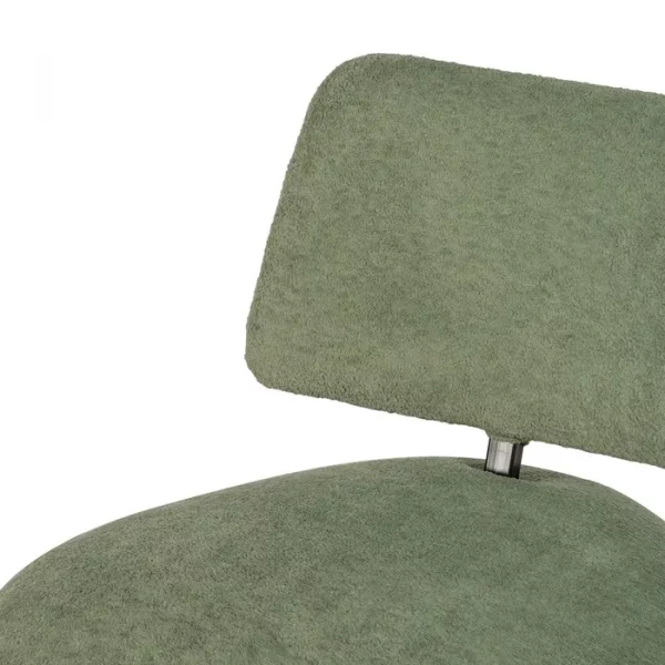 SILLÓN VERDE TEJIDO SALÓN 67 X 73 X 67 CM - Imagen 7
