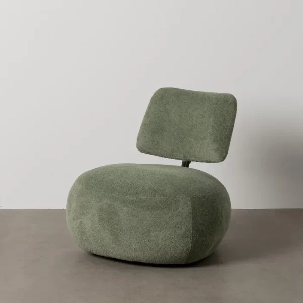 SILLÓN VERDE TEJIDO SALÓN 67 X 73 X 67 CM - Imagen 2