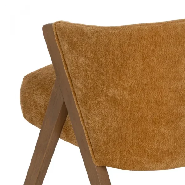 SILLA AMARILLO MADERA DE ABEDUL SALÓN 58 X 59,50 X 68,50 CM - Imagen 10