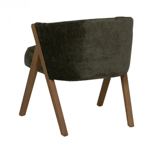 SILLA VERDE MADERA DE ABEDUL SALÓN 58 X 59,50 X 68,50 CM - Imagen 4