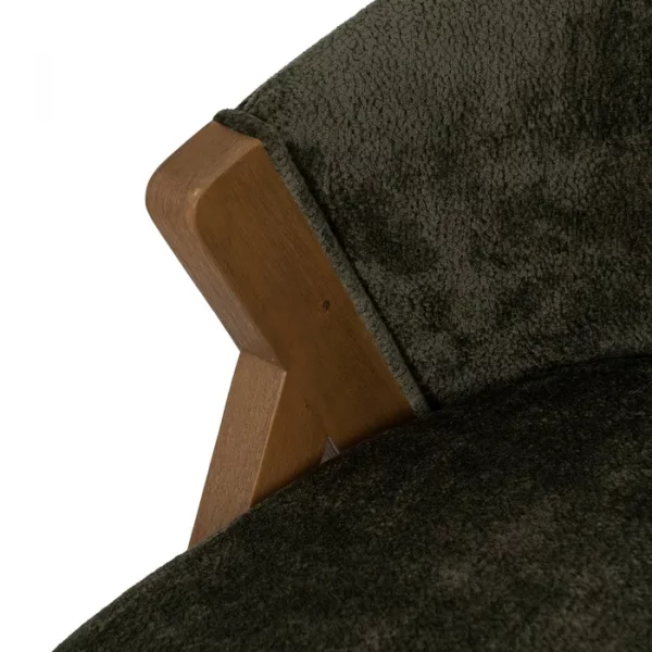 SILLA VERDE MADERA DE ABEDUL SALÓN 58 X 59,50 X 68,50 CM - Imagen 8
