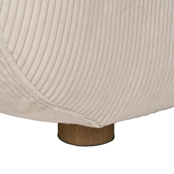 SILLÓN BLANCO ROTO MADERA DE ABEDUL 63 X 90 X 75 CM - Imagen 12