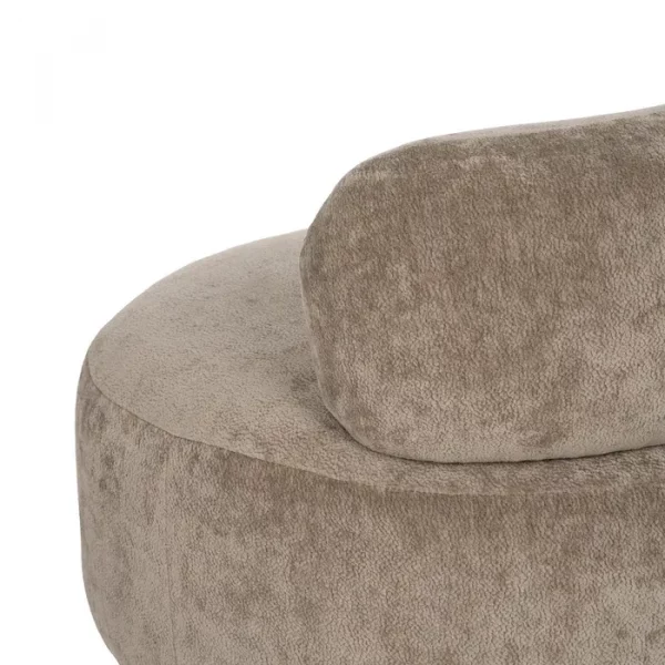 SILLÓN TAUPE MADERA DE ABEDUL SALÓN 78 X 82 X 71 CM - Imagen 9