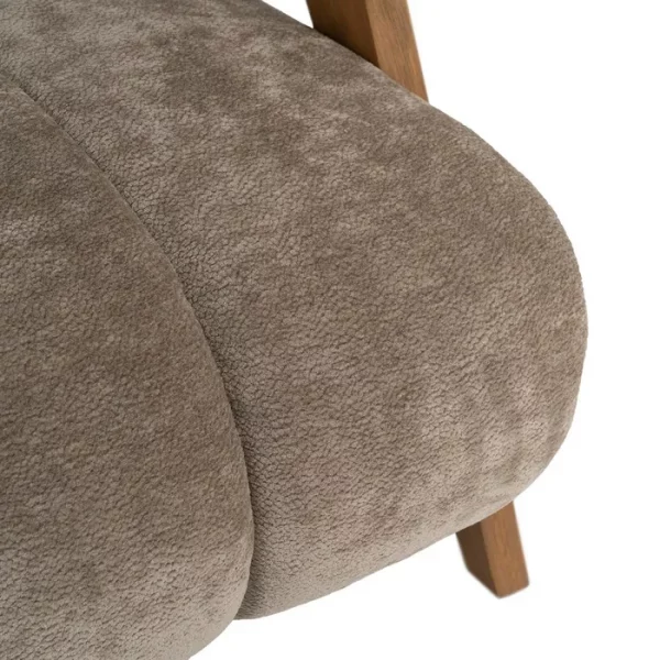 SILLÓN TAUPE MADERA DE ABEDUL SALÓN 76,50 X 87 X 72,50 CM - Imagen 10