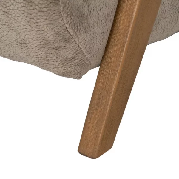 SILLÓN TAUPE MADERA DE ABEDUL SALÓN 76,50 X 87 X 72,50 CM - Imagen 12