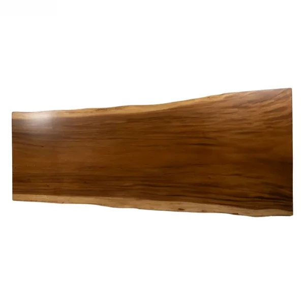 MESA COMEDOR NATURAL MADERA-HIERRO SALÓN 200 X 80 X 80 CM - Imagen 8