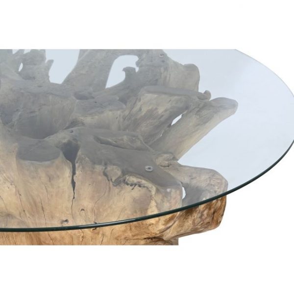 MESA COMEDOR RAIZ DE TECA 160X160X76 - Imagen 4