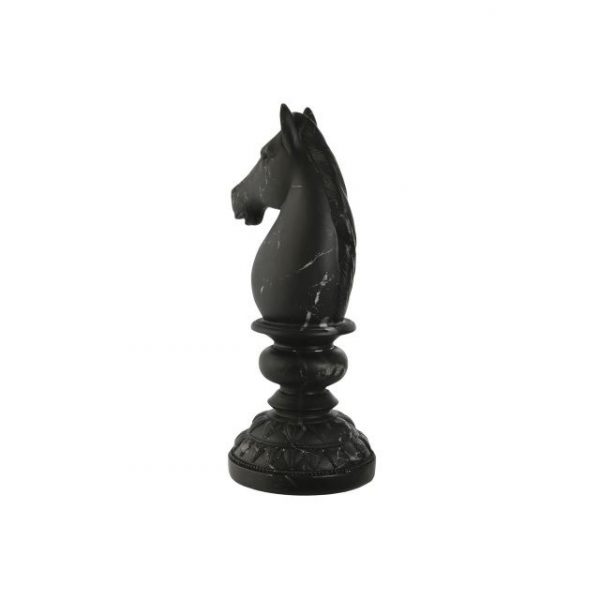 FIGURA RESINA 13X13X33 CABALLO NEGRO - Imagen 4
