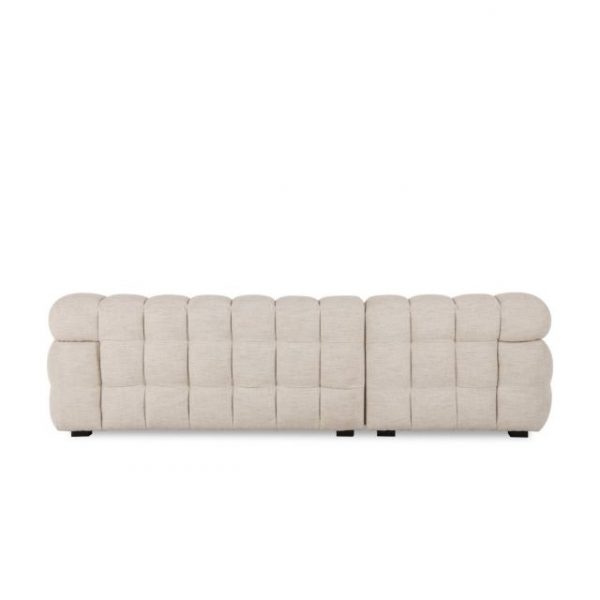 CHAISELONGUE POLIESTER 272X168X76 BEIGE - Imagen 6