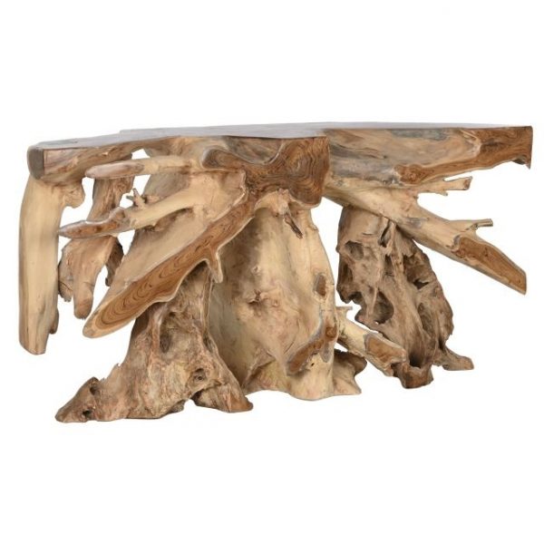 CONSOLA RAIZ DE TECA 150X40X70 NATURAL NATURAL - Imagen 2
