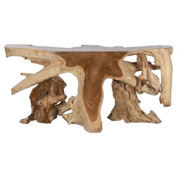 CONSOLA RAIZ DE TECA 150X40X70 NATURAL NATURAL - Imagen 3