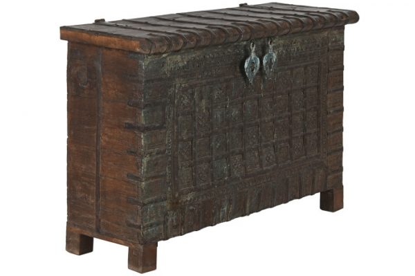 ARCON TECA HIERRO 114X40X75 PIEZA SURTIDA MARRON - Imagen 2