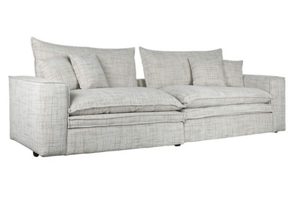 SOFA LINO PLUMA 296X99X100 4 COJINES INCLUIDOS - Imagen 2