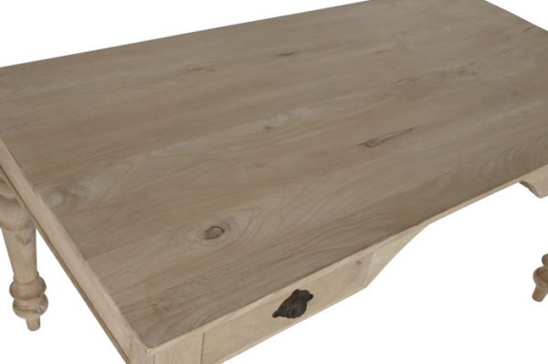 ESCRITORIO MANGO 150X76X76 2 CAJONES - Imagen 3