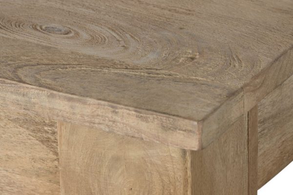 MESA COMEDOR MANGO 220X90X78 PATAS TORNEADAS - Imagen 4