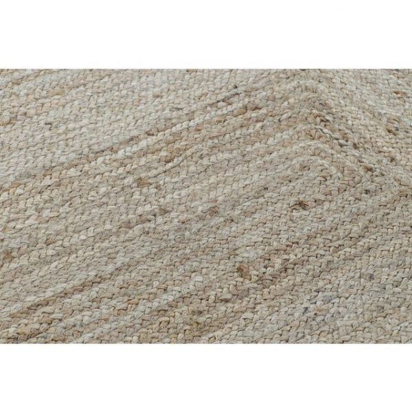 ALFOMBRA YUTE ALGODON 160X230X1 2300 MARRON CLARO - Imagen 3