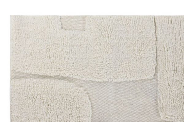 ALFOMBRA LANA ALGODON 170X230 2800 GSM RELIEVE - Imagen 2