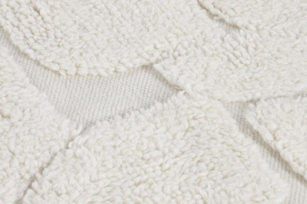 ALFOMBRA LANA ALGODON 170X230 2800 GSM RELIEVE - Imagen 3