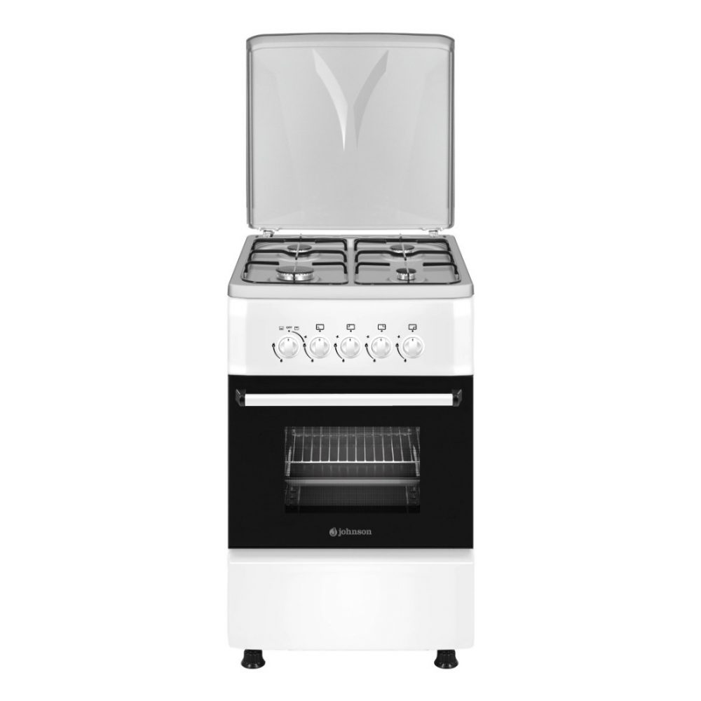 COCINA GAS BUTANO JOHNSON 50CM BLANCA COCI50BB