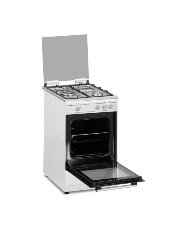 COCINA GAS BUTANO JOHNSON 50CM BLANCA COCI50B3B1 - Imagen 2