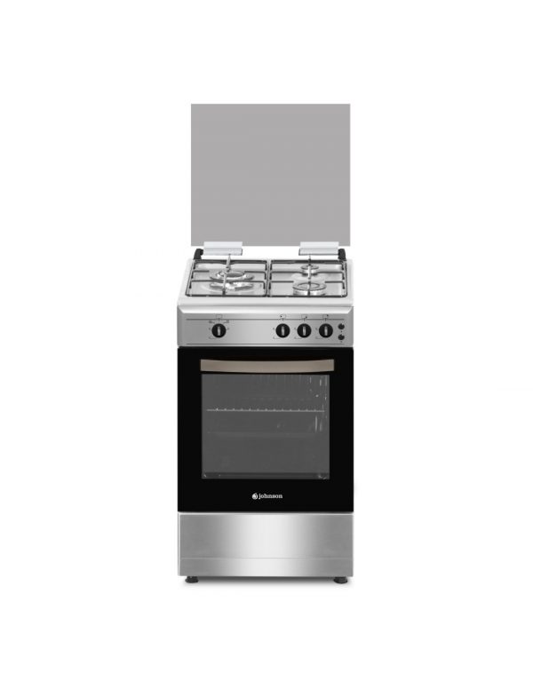 COCINA GAS BUTANO JOHNSON 50CM INOX COCI50B3X1