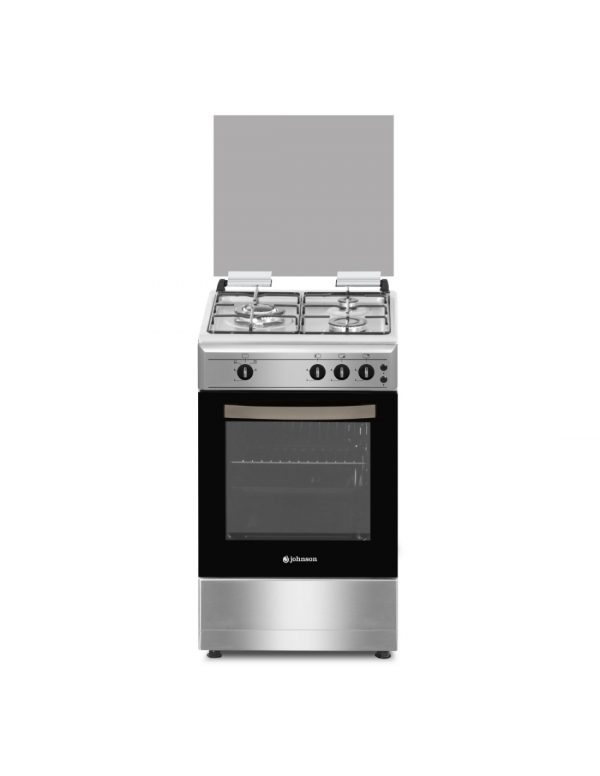 COCINA GAS NATURAL JOHNSON 50CM INOX COCI50G3X1