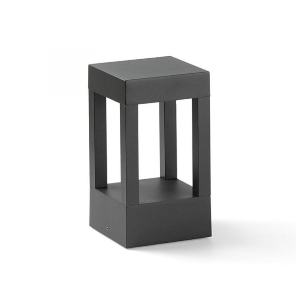 AGRA 200 BALIZA GRIS OSCURO LED 9W 2700K 70840