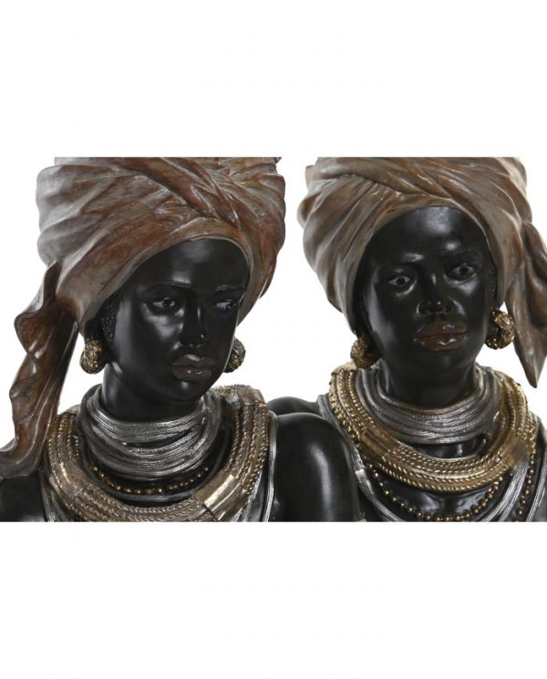 FIGURA RESINA 26X17X40 AFRICANA 2 SURT. - Imagen 3