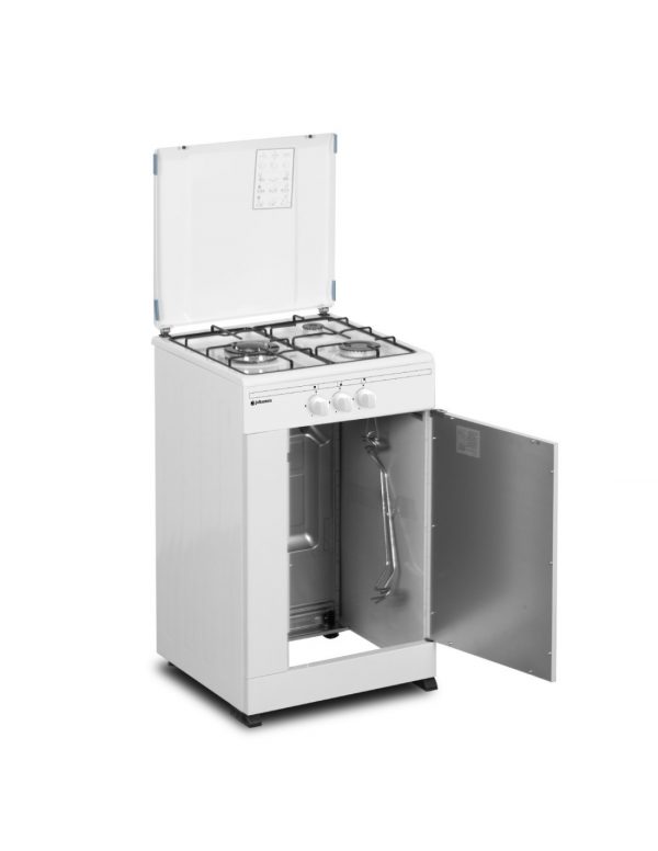 HORNILLO 3F C/PORTABOMBONAS JOHNSON 50CM BLANCO - Imagen 2
