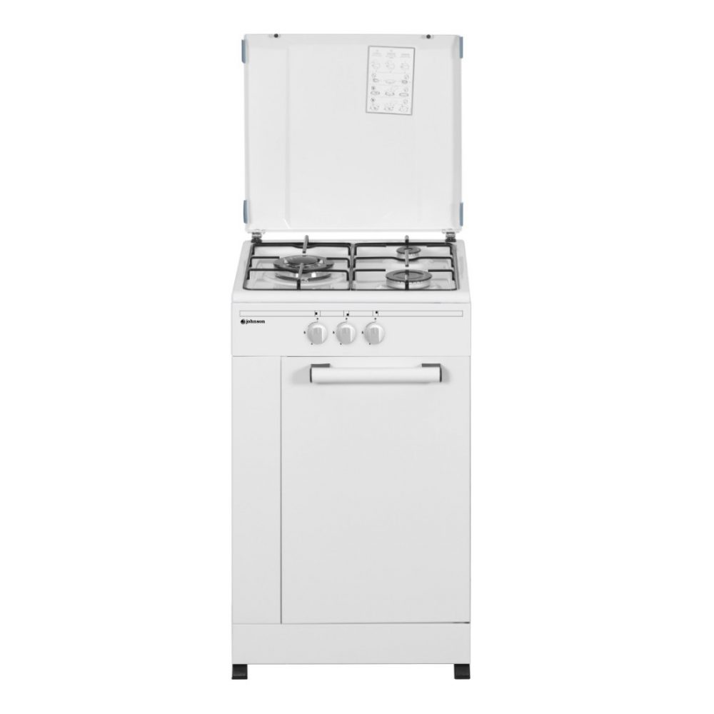 HORNILLO 3F C/PORTABOMBONAS JOHNSON 50CM BLANCO