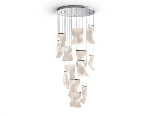 SCHULLER VELOS COLGANTE 13L CROMO DIMABLE 609647ND - Imagen 6