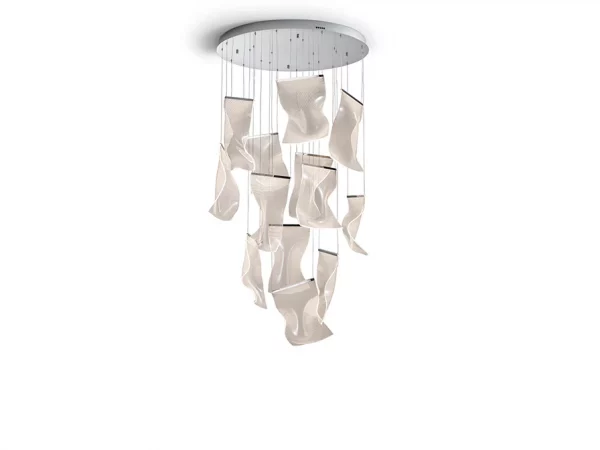 SCHULLER VELOS COLGANTE 13L CROMO DIMABLE 609647ND - Imagen 7