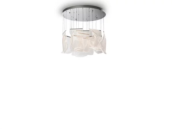 SCHULLER VELOS COLGANTE 13L CROMO DIMABLE 609647ND - Imagen 8