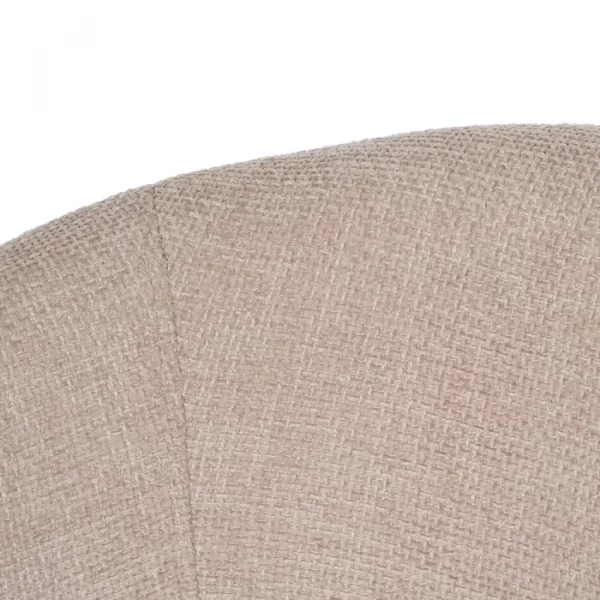 SILLA BEIGE TEJIDO-METAL CONTRACT 60 X 57 X 79 CM - Imagen 7
