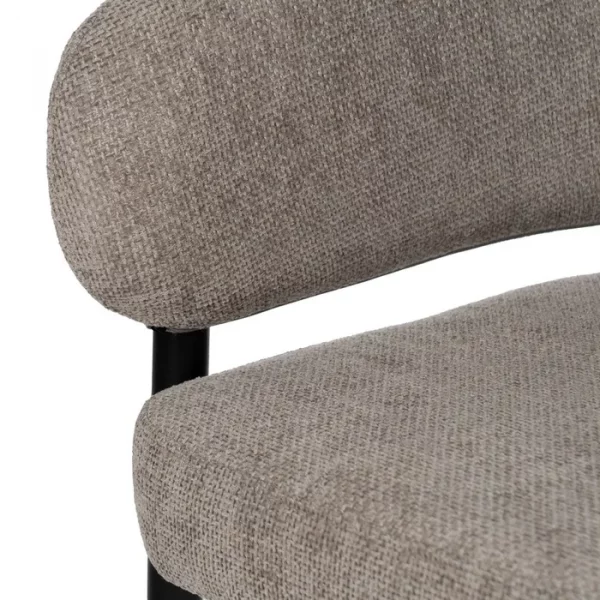 SILLA TAUPE TEJIDO-METAL CONTRACT 60 X 57 X 79 CM - Imagen 8
