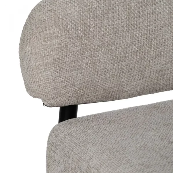 SILLA GRIS TEJIDO-METAL CONTRACT 60 X 57 X 79 CM - Imagen 8