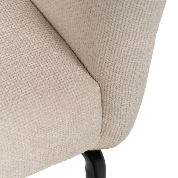 SILLA BLANCO TEJIDO-METAL CONTRACT 57 X 56 X 81 CM - Imagen 11