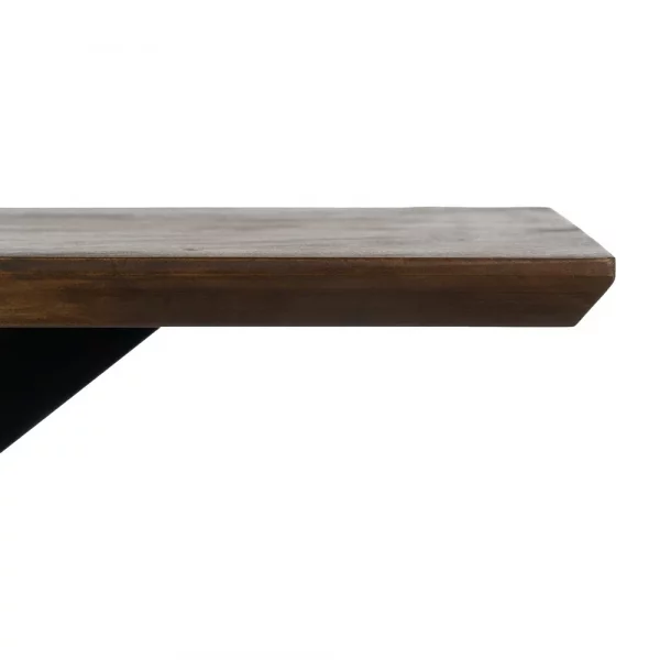 CONSOLA MIEL MADERA DE MANGO DECORACIÓN 130 X 40 X 76 CM - Imagen 4