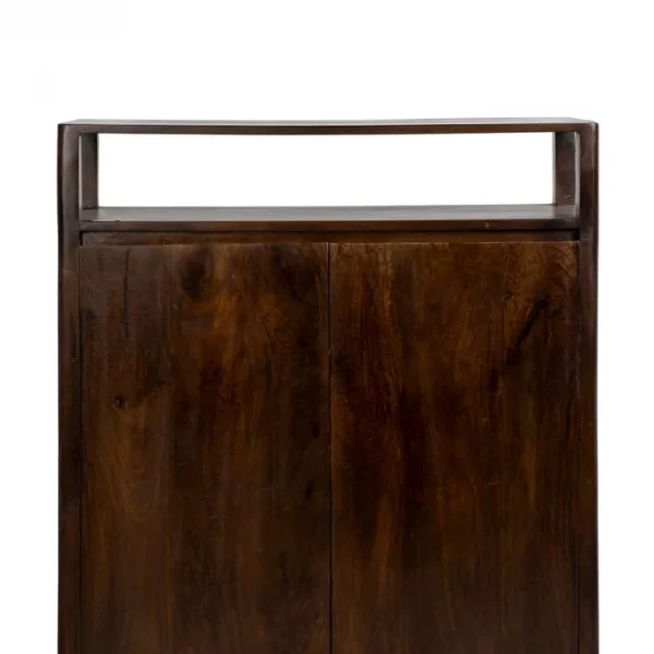 ARMARIO MARRÓN MADERA DE MANGO SALÓN 94 X 40 X 120 CM - Imagen 6