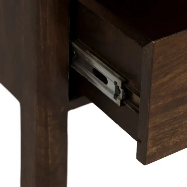 MUEBLE AUXILIAR MARRÓN MADERA DE MANGO 97 X 40 X 55 CM - Imagen 6