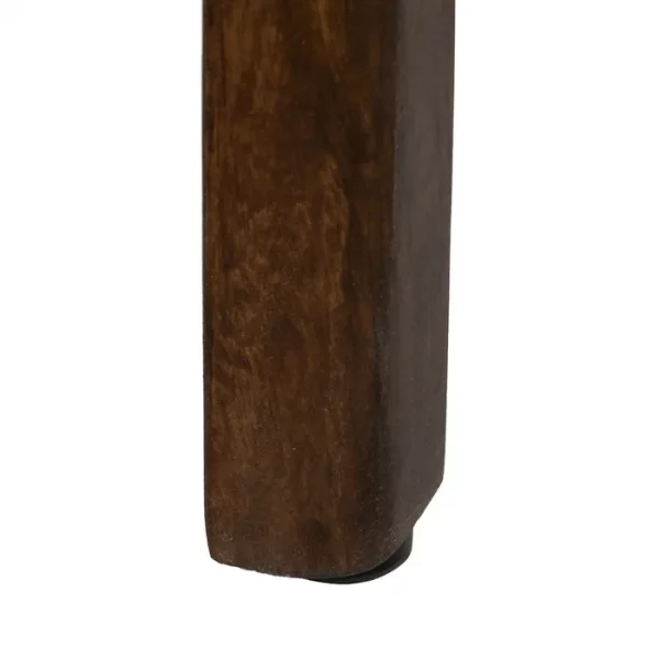 MUEBLE AUXILIAR MARRÓN MADERA DE MANGO 97 X 40 X 55 CM - Imagen 10