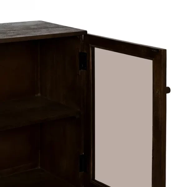 APARADOR MARRÓN MADERA DE MANGO SALÓN 180 X 35 X 87 CM - Imagen 6