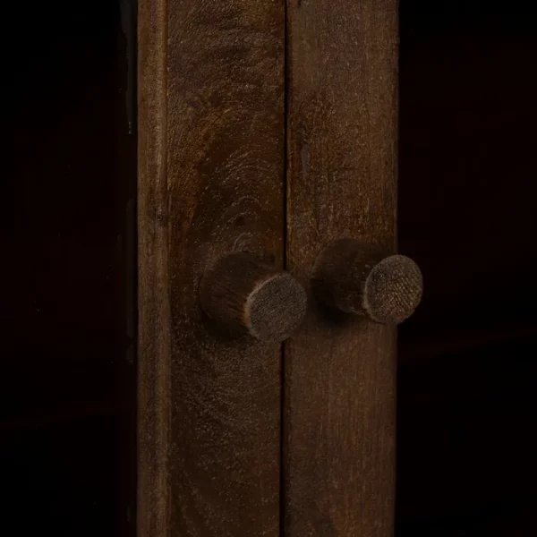 APARADOR MARRÓN MADERA DE MANGO SALÓN 180 X 35 X 87 CM - Imagen 7