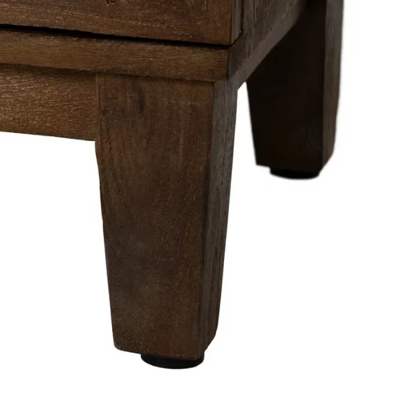 VITRINA MARRÓN MADERA DE MANGO SALÓN 80 X 40 X 140 CM - Imagen 9