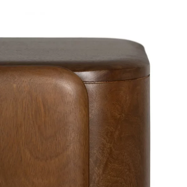 ARMARIO MARRÓN MADERA DE MANGO SALÓN 104 X 45 X 110 CM - Imagen 9