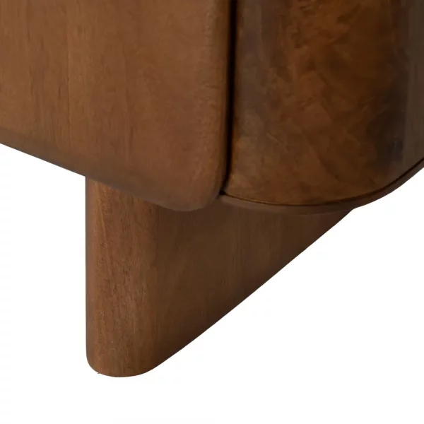 ARMARIO MARRÓN MADERA DE MANGO SALÓN 104 X 45 X 110 CM - Imagen 10