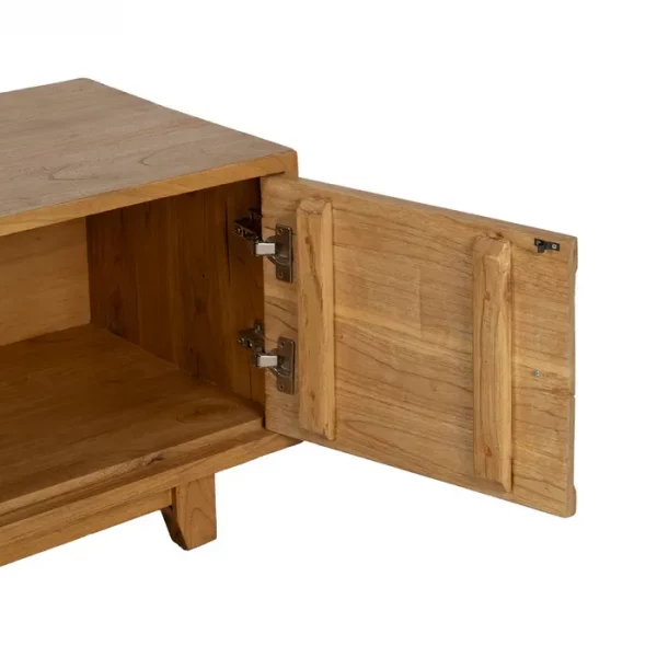 MUEBLE TV NATURAL MADERA MINDI SALÓN 120 X 40 X 45 CM - Imagen 6