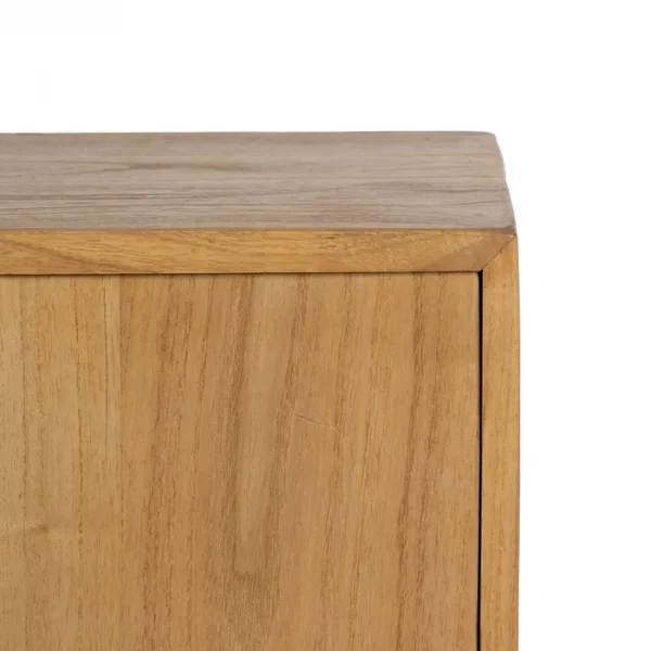 APARADOR NATURAL MADERA MINDI SALÓN 130 X 40 X 80 CM - Imagen 9