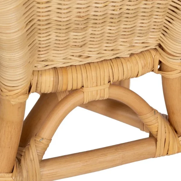 SILLA NATURAL RATÁN SALÓN 60 X 58 X 80 CM - Imagen 10