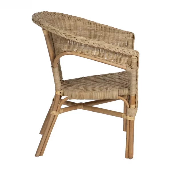 SILLA MIEL RATÁN SALÓN 60 X 62 X 78 CM - Imagen 3